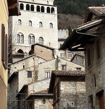 Ferienwohnung A Casa Di Cristina Gubbio Exterior foto